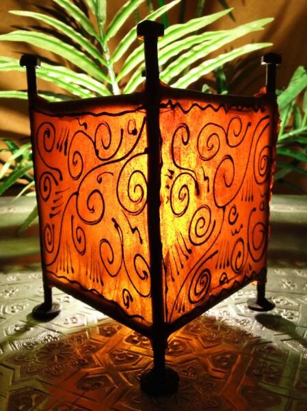 Orient Budur Orange Lantern box