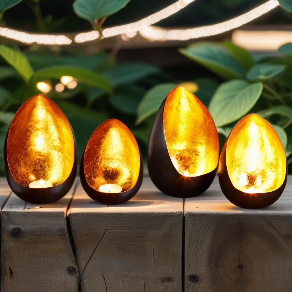 Set of 4 Namik Tealight Holders