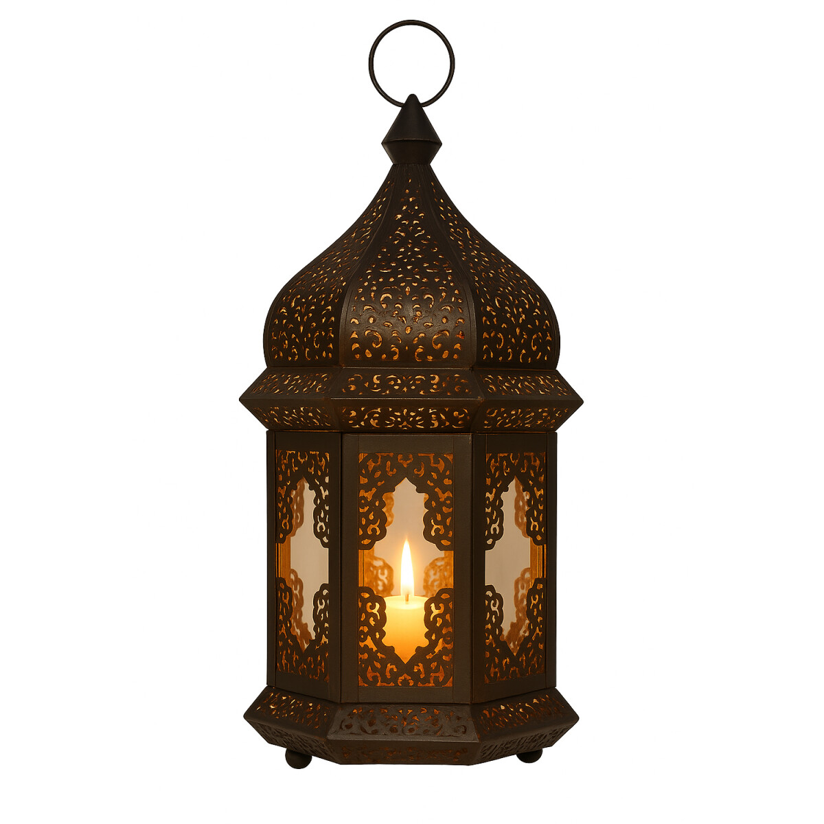 Oriental Indian Glass Lantern Wifaq box