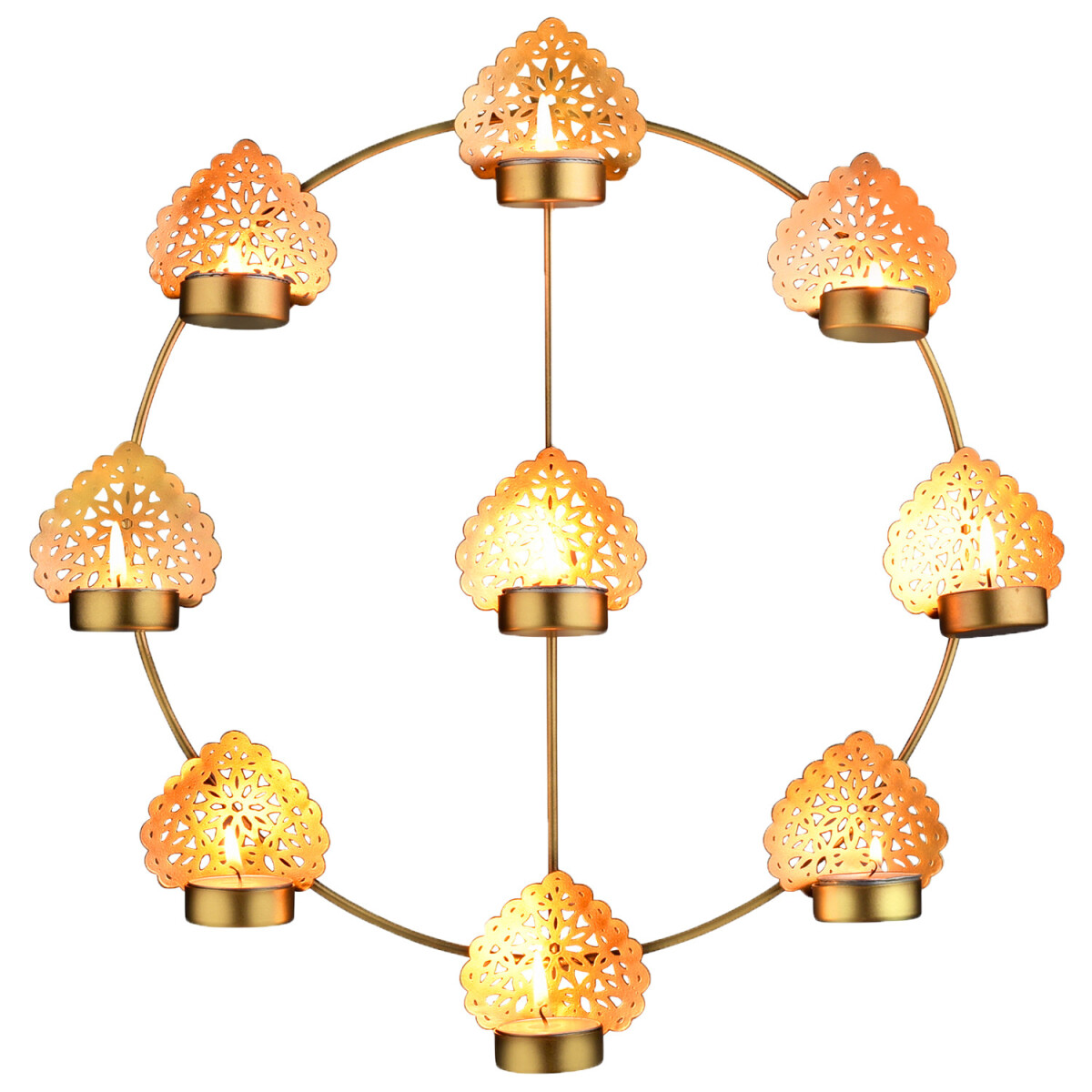 Oriental Decorative Wall Candle Holders, Wall Decor, Tealigh