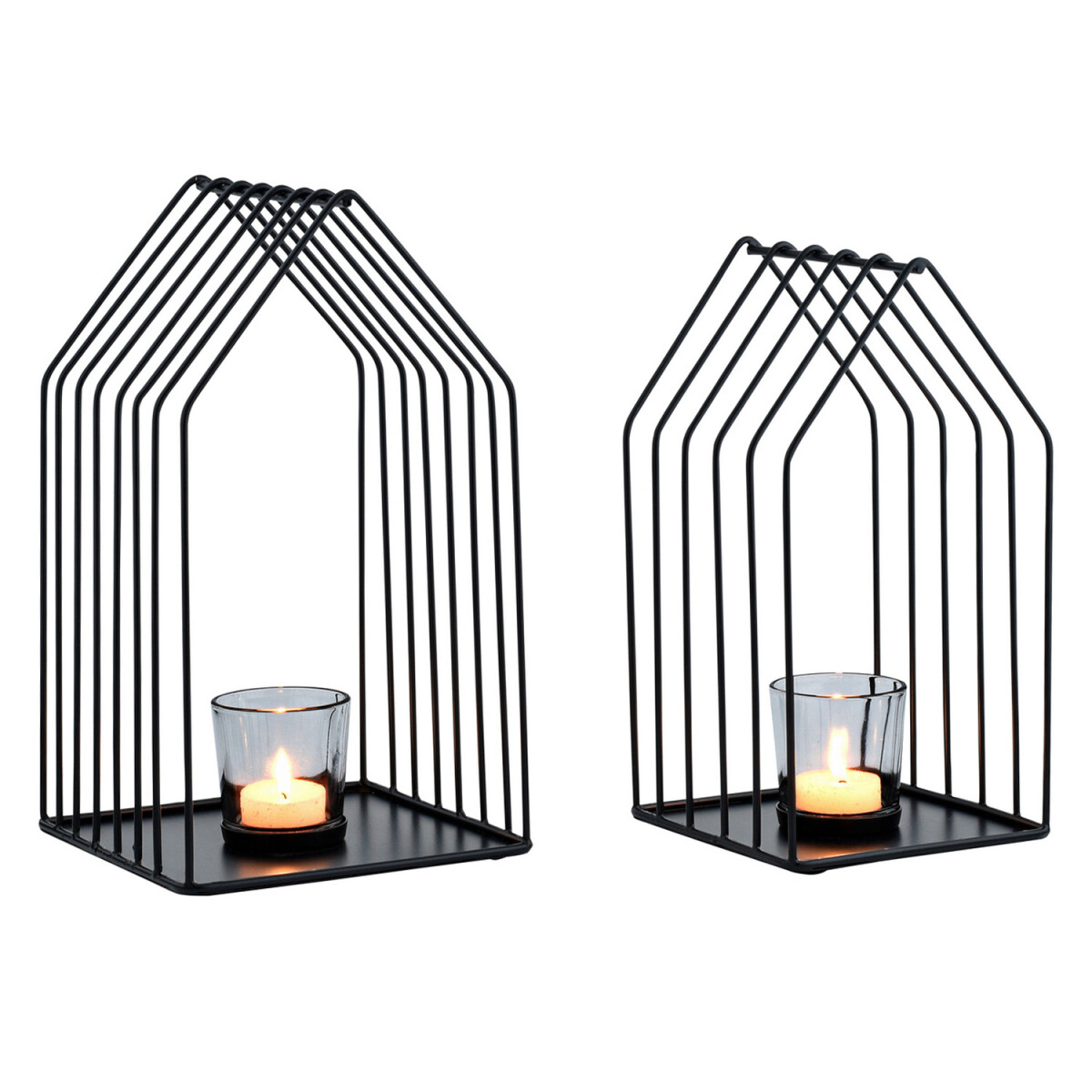 Set of 2 Scandinavian Decorative Tealigh box