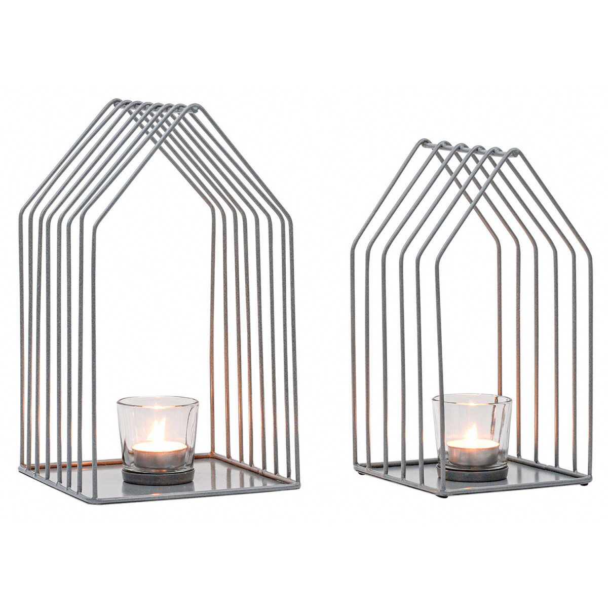 Set of 2 Scandinavian Decorative Tealigh box