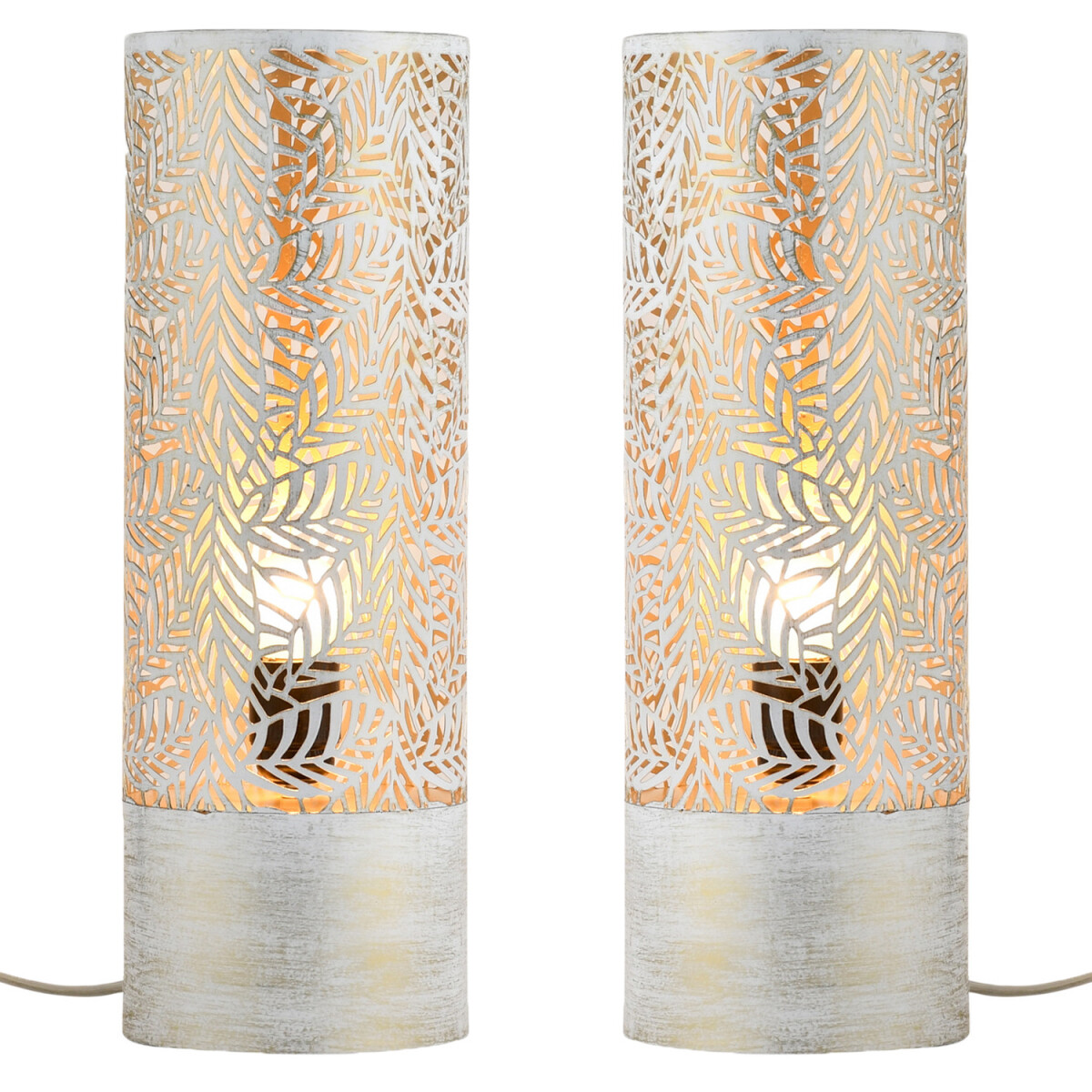 Set of 2 Boho Decorative Table Lamps / B box