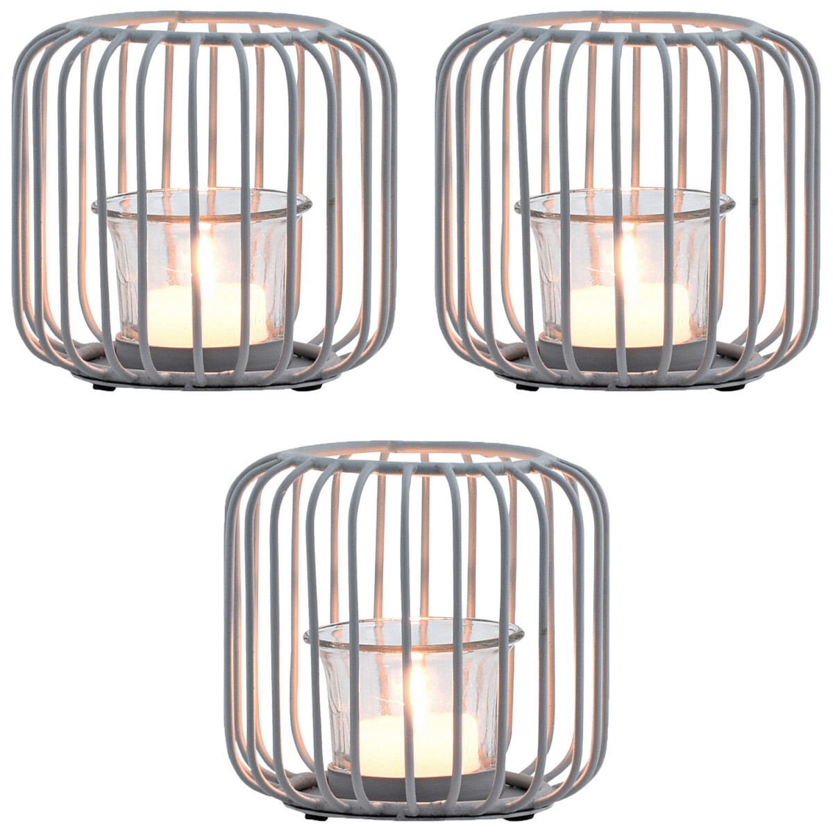 Set of 3 Scandinavian Decorative Lantern box