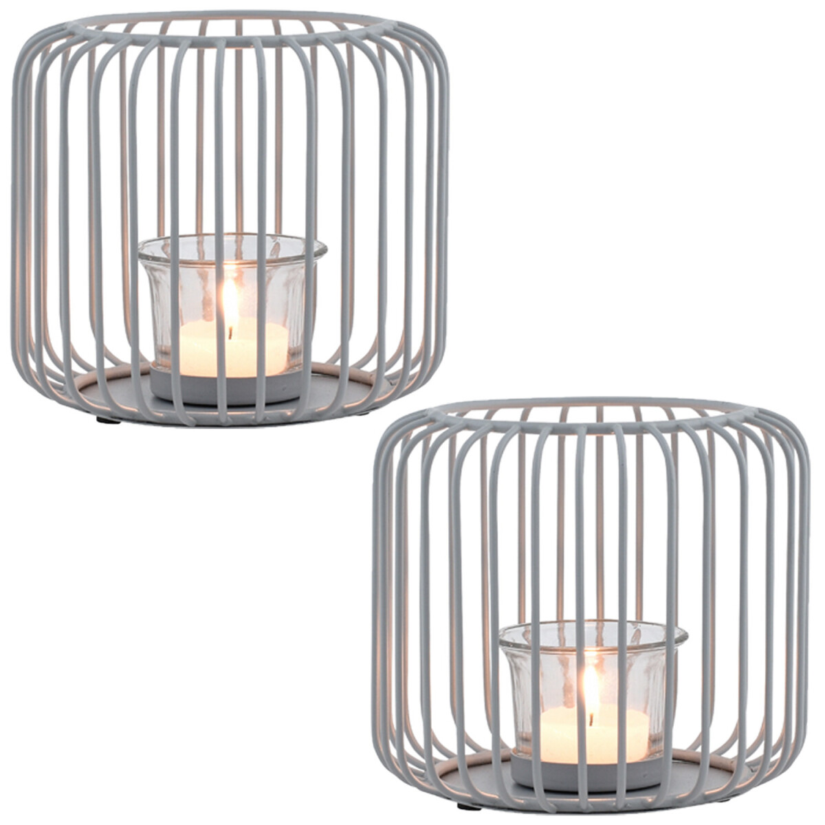 Set of 2 Scandinavian Decorative Lantern box