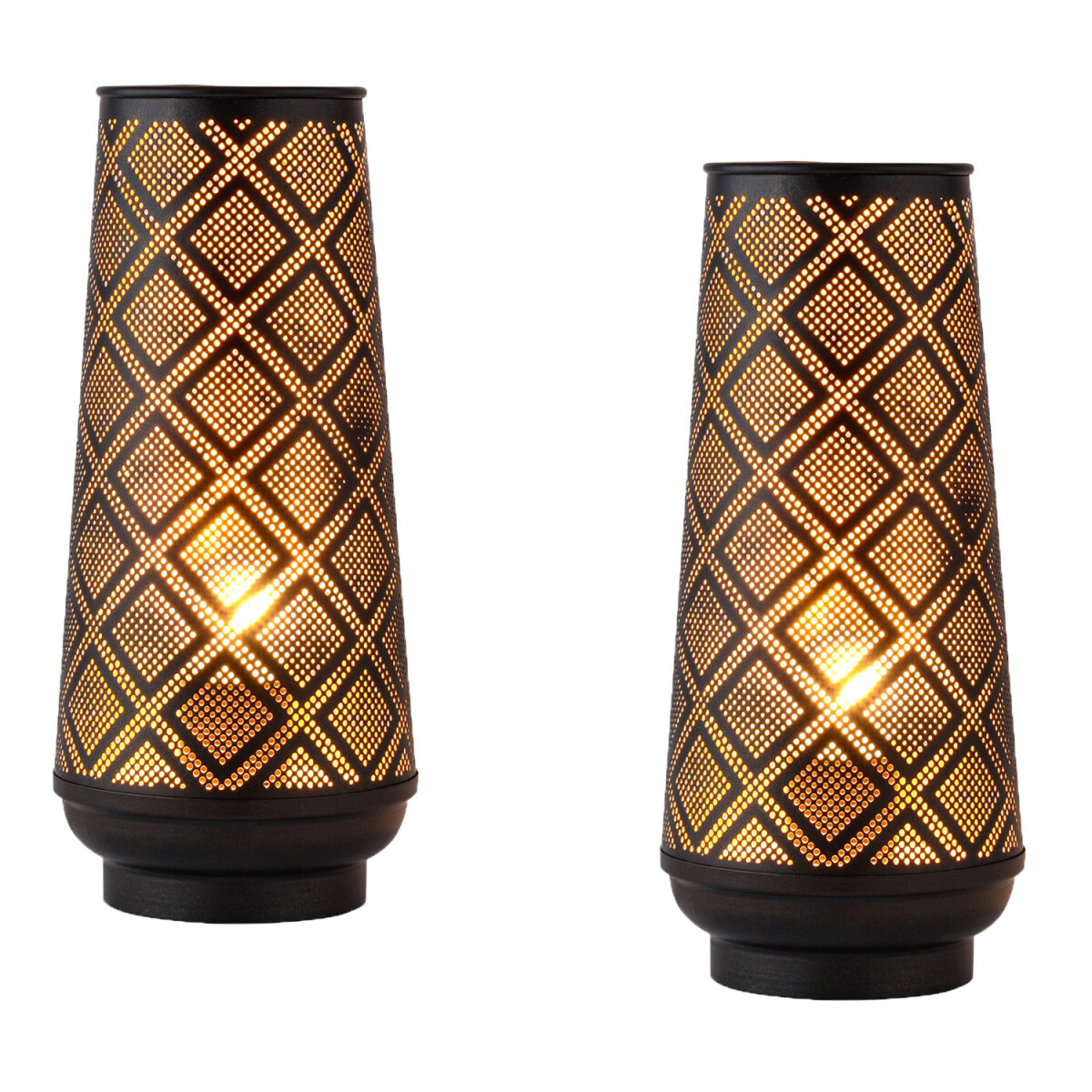 Set of 2 Oriental Decorative Floor Lamps box
