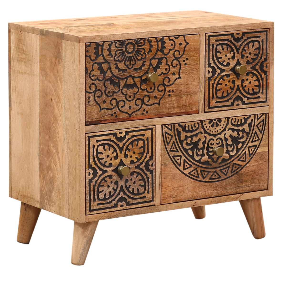 Oriental Furniture: Nightstand, Dresser, box