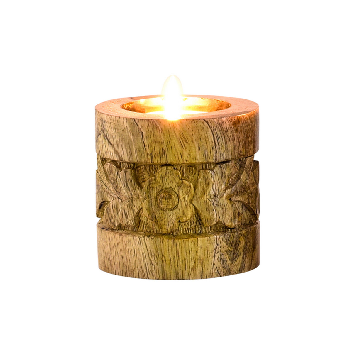 Oriental Decorative Tealight Holder and Candle Holder Made o