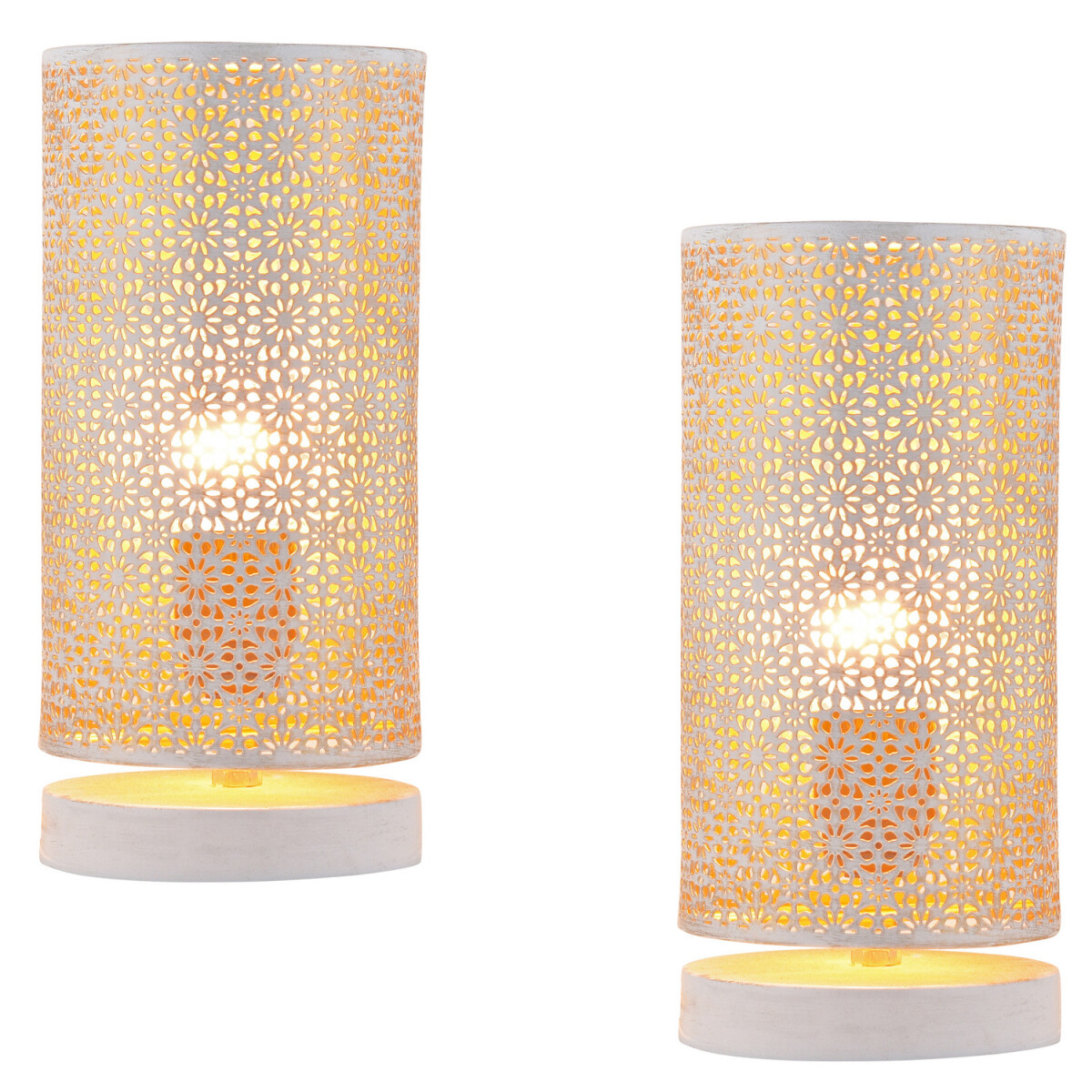 Set of 2 Boho Decorative Table Lamps / Bedside Lamps / Tuza 