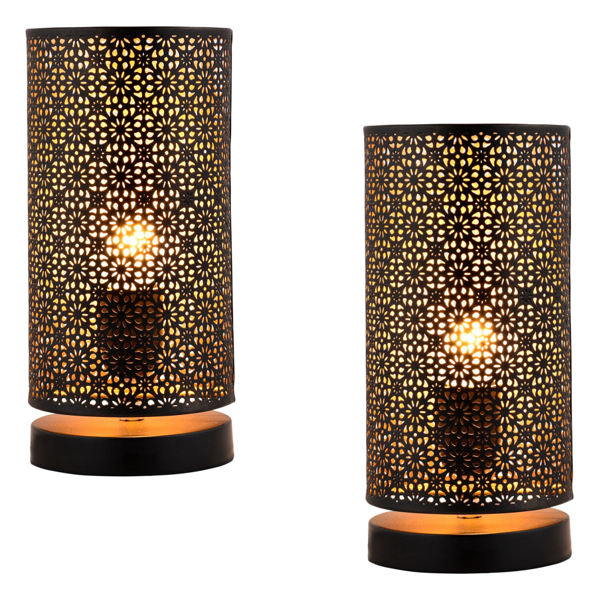 Set of 2 Modern Decorative Table Lamps / box