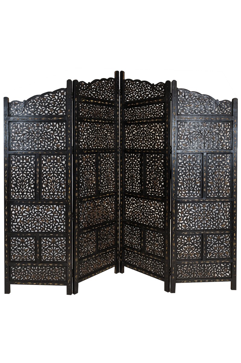 Saraswati Oriental Wooden Screen 180cm