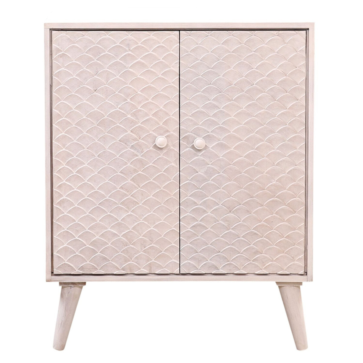 Boho-Style Wooden Sideboard by Mathis Weiss