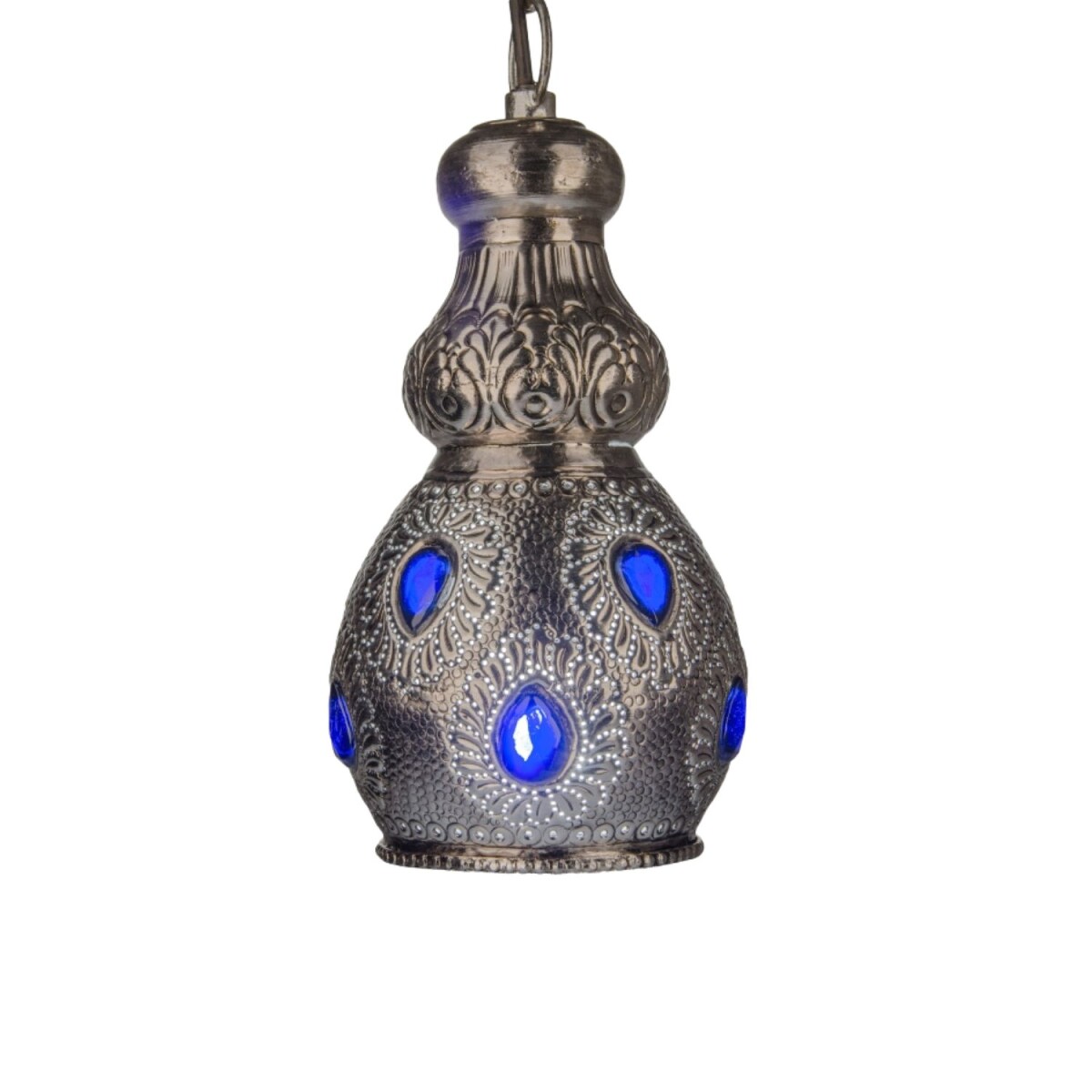 Aissata 27cm Dining Table Lamp | Silver- box