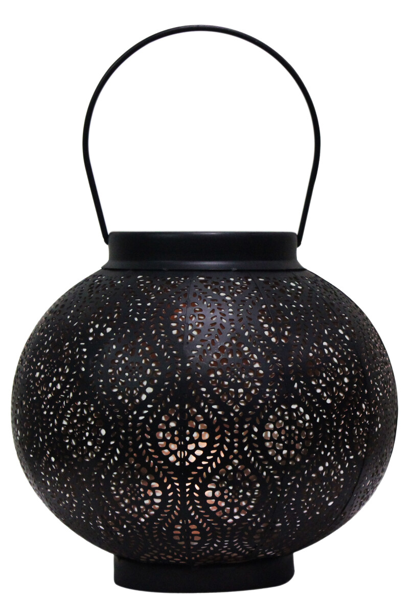 Bahadir Black Oriental Indian Lantern box