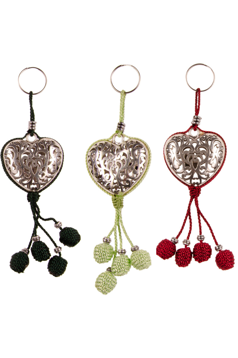 Moroccan Keychain Set 6 - Set of 3 - 14 cm