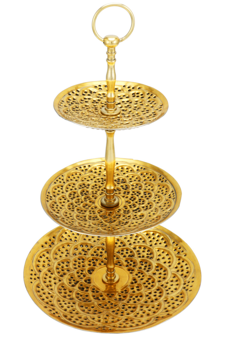 Oriental Tiered Cupcake Stand Aghdas Gol box
