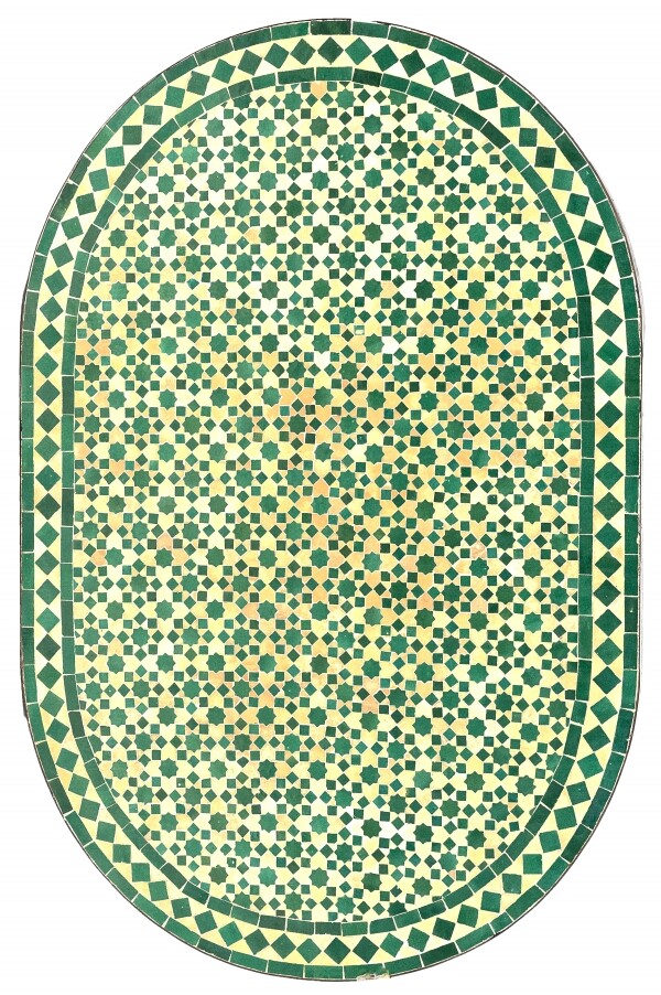 Moroccan Mosaic Tile Albaicin Beige/Gree box