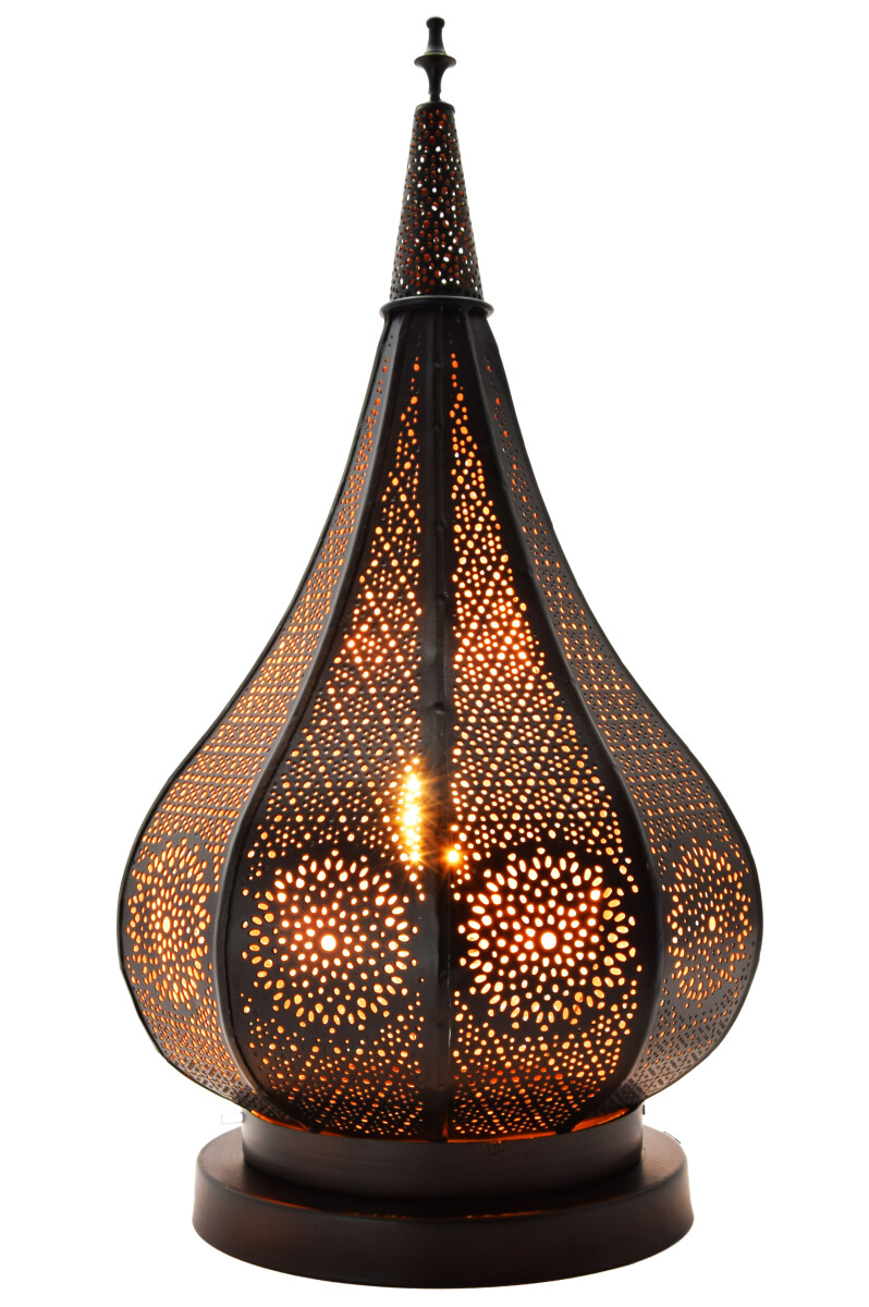 Oriental Table Lamp: Kais Black box