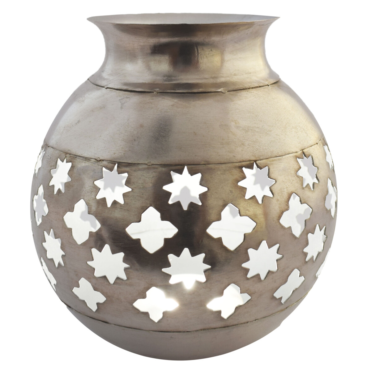 Arabica Silver Oriental Lantern box