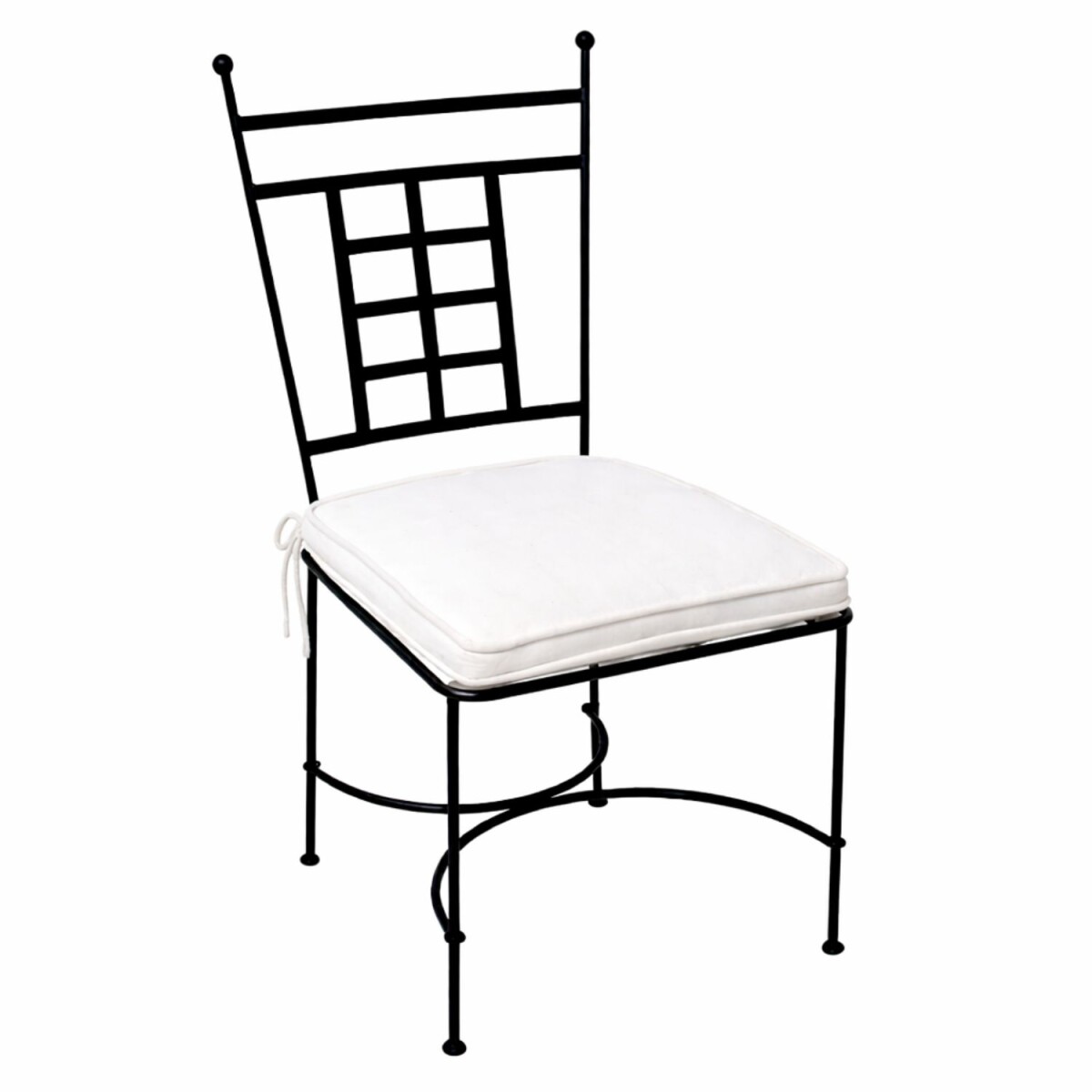 Athen Hand-Forged Iron Chair | Mediterranean Garden Chair