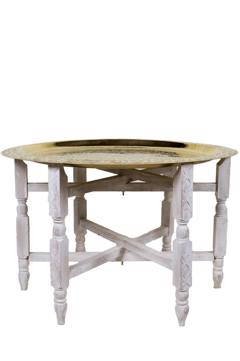 Orient Wooden Stand, White, for 80 cm Tr box