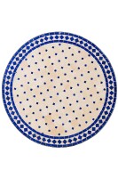 Moroccan Mosaic Table, Marrakech, 80 cm  13_2nd