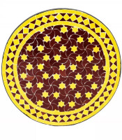 Moroccan Mosaic Table Estrella 80 cm | H 8_2nd