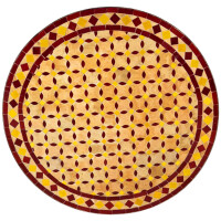 Moroccan Mosaic Table Giralda 80cm | Han 13_2nd