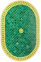 Moroccan Mosaic Table Bilbao 120x80cm |  4_2nd